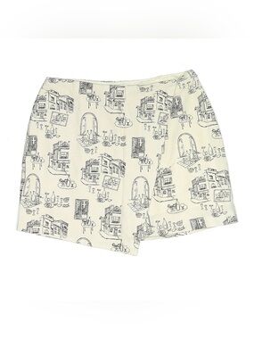 Abercrombie & Fitch Scarlett Linen Mini Skort Size S